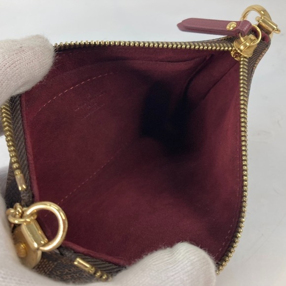 LOUIS VUITTON Brown Damier Canvas Pochette Shoulder Bag - Picture 12 of 15